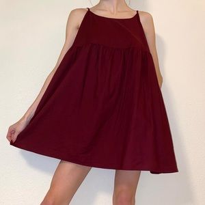 Maroon Dress